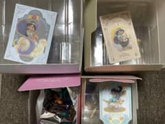 카오짱 전용 고니토이즈 디즈니 프린세스 알라딘 재스민 4종