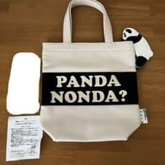 【未使用品】 相棒 パンダ トートバッグ - 4