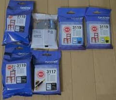 ジャンク　未開封　Brother インクカートリッジ LC3119 3117のサムネイル