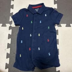 Ralph Lauren ネイビー ポロロンパースのサムネイル