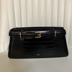 JW PEI ハンドバッグ ブラック クロコのサムネイル