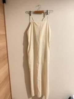 キャミワンピース アイボリー ロング丈のサムネイル
