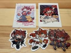 CrazyRaccoon ランダムチェキ ステッカー かるびのサムネイル
