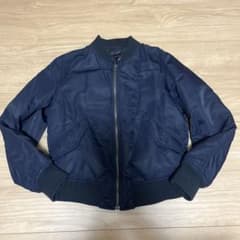 UNIQLO 유니클로 MA-1 블루존 네이비 S 상태좋음 점퍼 중