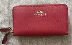COACH カードケース コインケース ピンクのサムネイル