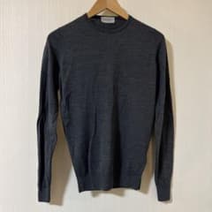 JOHN SMEDLEY ダークグレー セーター Sのサムネイル