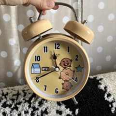 BT21 공식 상품 = 반탄 BTS 레트로 모양의 알람 시계 BTS 시계