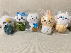 ちいかわ　デスクトップから見守るひっかけぬいぐるみのサムネイル