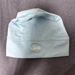 Corteiz スカルキャップ ニット帽 ビーニー ライトブルー - メルカリ