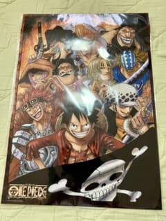 ワンピース A3サイズ クリアポスター - メルカリ