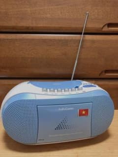 AudioComm ラジカセ CD ラジオ カセット レコーダー オーム電機のサムネイル