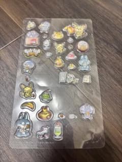 ポケモン 立体シール ステッカー 2枚セットのサムネイル