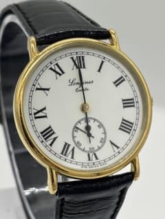 美品】ロンジン 150周年 クォーツ【976 5149】スモセコ【稼働品 