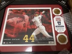 エンゼルス 大谷翔平 2023 AL HR王獲得記念 ダブルフォトミント 大谷翔平2023 AL HR王獲得記念ダブルコインフォトミント - メルカリ