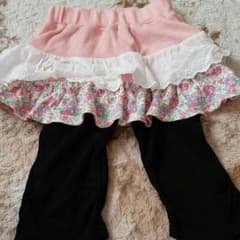 100サイズのスパッツスカートになります。のサムネイル