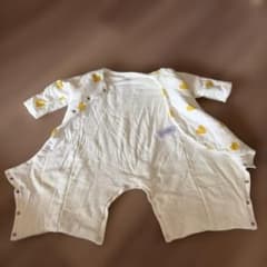 a*o様 PETIT BATEAU ハート柄 ロンパース 6m/67cmのサムネイル