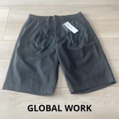 GLOBAL WORK 글로벌 워크 하프 팬츠 회색 반바지