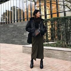 フロントボタンタイトペンシルH/W SK 新品未使用のサムネイル