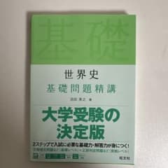 世界史 基礎問題精講 沼田英之 旺文社のサムネイル
