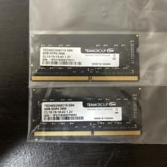 Team DDR4-2666 8GB ノートPC用メモリ 2枚セット - メルカリ