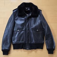 【美品】Schott 174US ボマージャケット size40 ブラックのサムネイル