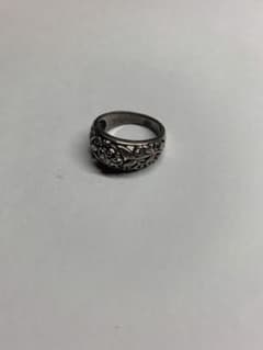 silver925リング　ビンテージ　花柄のサムネイル