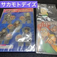 SAKAMOTO DAYS 클리어 스탠드 시트 스티커 고무 스트랩
