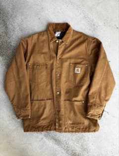 80〜90s初頭 Carhartt ミシガンチョアコート40 キャメル USA製 - メルカリ