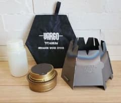 VARGO ウッドストーブ&トランギア アルコールストーブ&ボトルセット