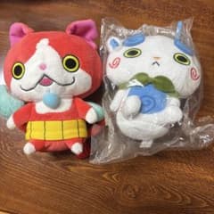 【2個セット】妖怪ウォッチ ぷりぬいマスコット ジバニャン コマさん 今だけ❗️❗️のサムネイル