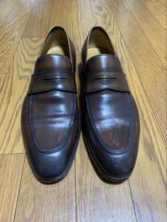 MAGNANNI マグナーニ ダークブラウン レザー ドレスシューズ　40のサムネイル