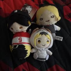 ハイキュー!! 孤爪研磨 ぬいぐるみ マスコット 4点セットのサムネイル
