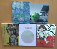 美術書籍セット 5冊　国宝展、超国宝、美のるつぼ、モネ、安藤忠雄　図録のサムネイル