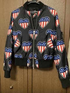 LOVE MOSCHINO ハート柄 ブルゾン ジャケットのサムネイル