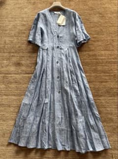 専用 ファビアナフィリッピ リネン シャンブレーワンピース ファビアナフィリッピ リネン シャンブレーワンピース - メルカリ