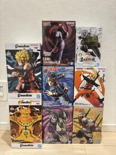 【新品・未開封】NARUTO プライズフィギュア　ナルト　大蛇丸　オビト　トビ 新品・未開封】NARUTO プライズフィギュア ナルト 大蛇丸 オビト トビ