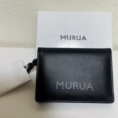 【新品】MURUA ムルーア  定期入れ　名刺入れ　黒のサムネイル