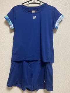 YONEX バドミントンウェア 上下セット ブルーのサムネイル