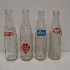 ☆ヴィンテージ沖縄コーラガラス瓶 60年代4本 - メルカリ