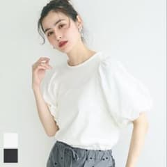 coca パフスリーブ 半袖 Tシャツ カットソーのサムネイル