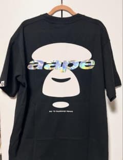 AAPE BY A BATHING APE Tシャツ ブラックのサムネイル