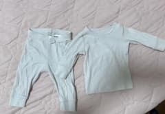 リブニット 長袖トップスとパンツセットのサムネイル