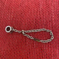 BVLGARI キーチェーン シルバー B zero1 925 正規品のサムネイル