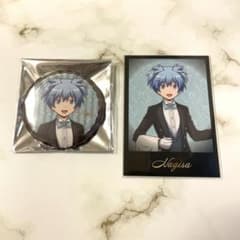 暗殺教室 E-DINER カフェ 缶バッジ フォトカード 潮田渚 セット - メルカリ