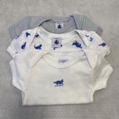 PETIT BATEAU ベビー肌着 3枚セット 6m/67cmのサムネイル
