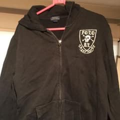 最終特価！ POLO ラルフ・ローレン パーカー ブラックのサムネイル