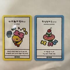 韓国ポップアップストアカード 2枚セットのサムネイル