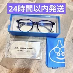 Zoff PC ブルーライトカットメガネ 青　ドラクエコラボ　レア Zoff PC ブルーライトカットメガネ 青 ドラクエコラボ レア - メルカリ