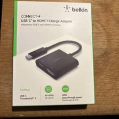 Belkin USB-C to HDMI + USB-C 60W PDのサムネイル