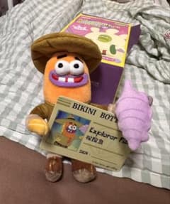 新品 Pop Mart ポップマート スポンジボブ おかしなぬいぐるみシリーズ2のサムネイル